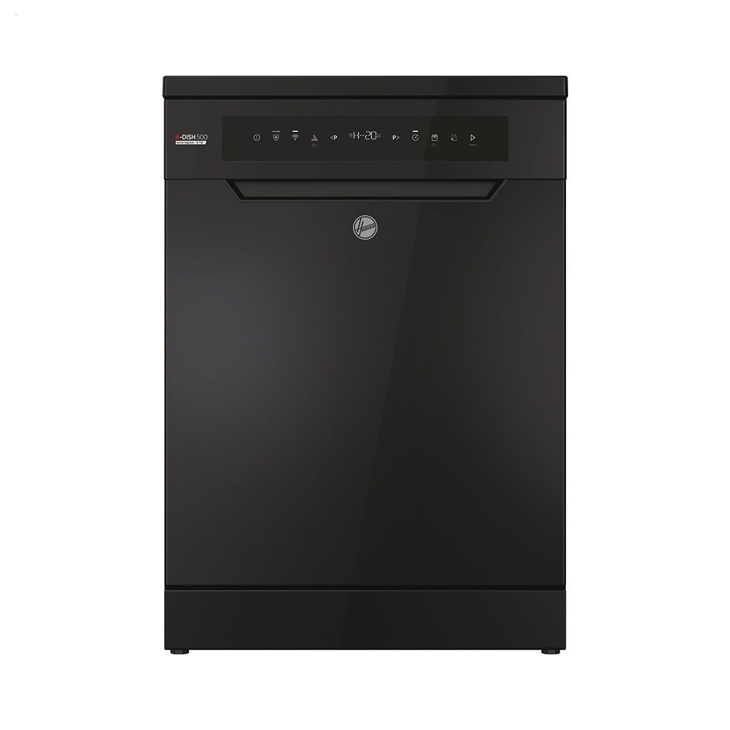 HOOVER Dishwasher 15 Person 60 cm Inverter Digital 8 Programs Black HF5C7F1PB-EG