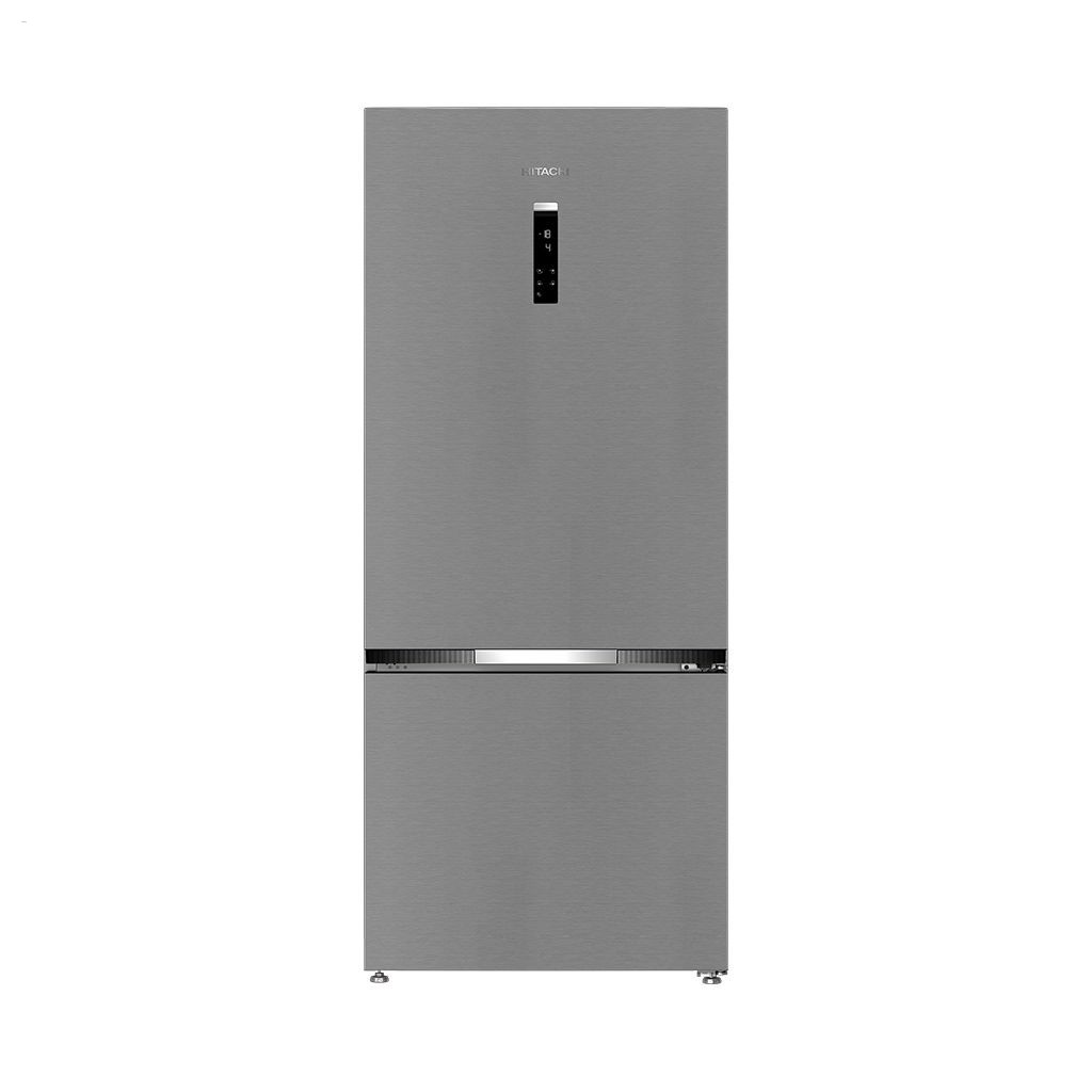 HITACHI Fridge Inverter Digital Bottom Freezer 509 Liter Inox R-B590EY2R