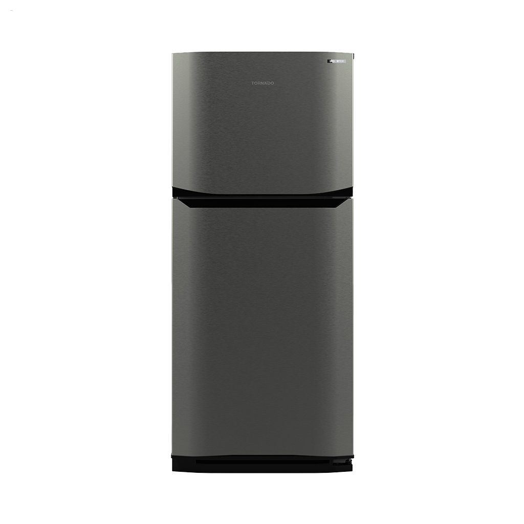TORNADO Refrigerator Inverter No Frost 296 Liter Dark Stainless RF-31FTV-DST