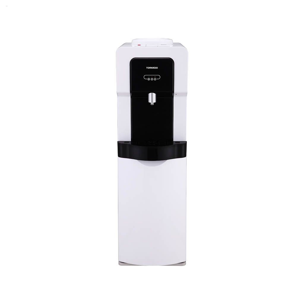 TORNADO Water Dispenser 1 Faucet 18 Liter Cabinet White x Black WDM-H40ABE-WB